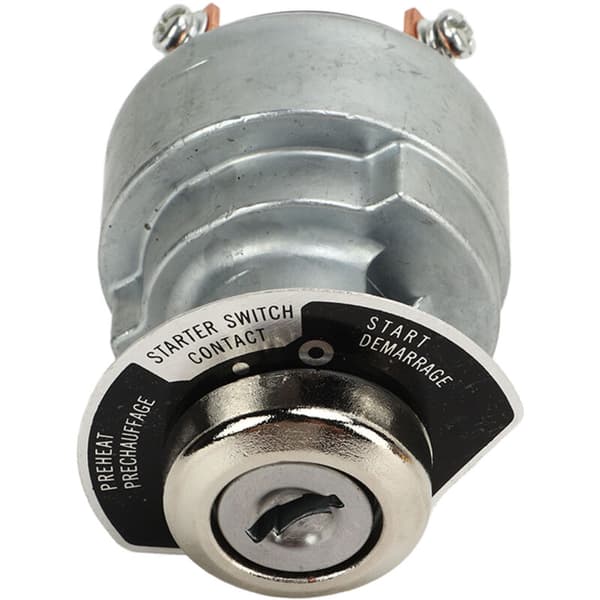 Ignition Switch 183827 Key Starter Compatible with Kubota D722 D902 D1005 D1105 D1305 V1205 V1305 V1505 Engines