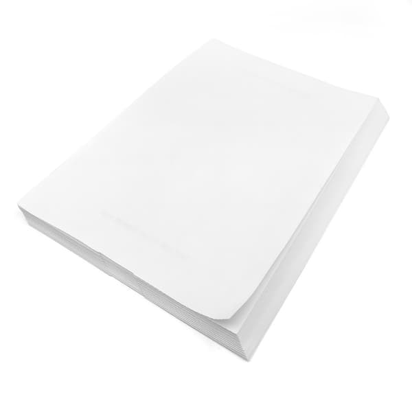 A4 Hurtigtørrende Termopapir - 210mm x 297mm - 100 Ark Foldet US Letter Størrelse Grå