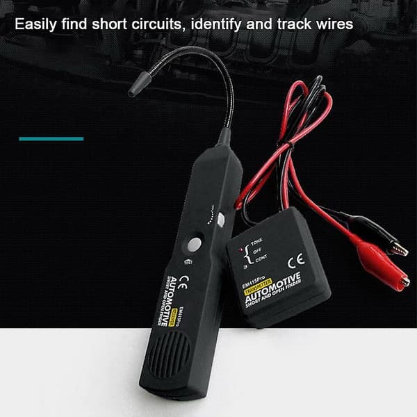 Automotive Circuit Diagnostic Instrument Short Circuit Open Finder Transmitter Receiver Cable Tracker Line Tester EM415PRO Scanner Repair Tool [DB]