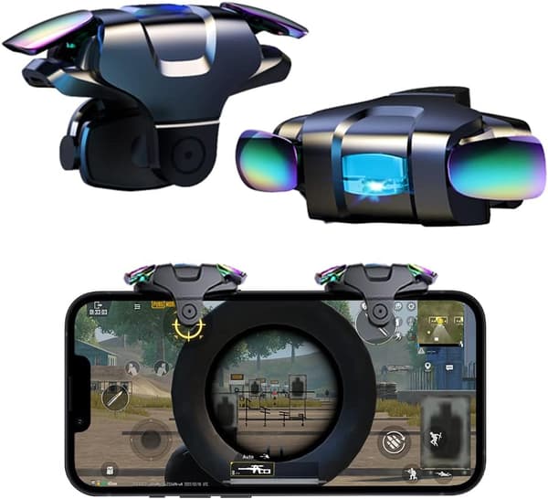 PUBG Mobile Trigger Spilcontroller, 5-niveauer Automatisk Høj Frekvens