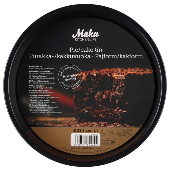 Rund tærteform, non-stick, 23 cm diameter 238