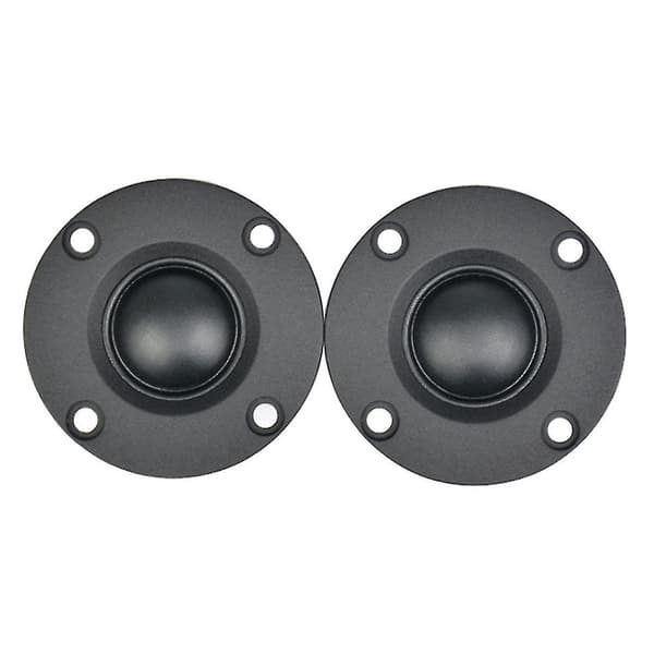 2 stk. Diskanthøjttaler 1,5 tommer 6 ohm 30W Dome Silk Film Diskanthøjttaler HiFi Diskant Højttaler Lydenhed med køleplade