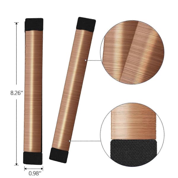4 stk. Hårknoldmakere til Kvinder DIY Piger Fransk Hårknold Snap Roll Knoldeværktøj Twist Donut Knoldefrisure Hårknoldmakere til Langt Hår
