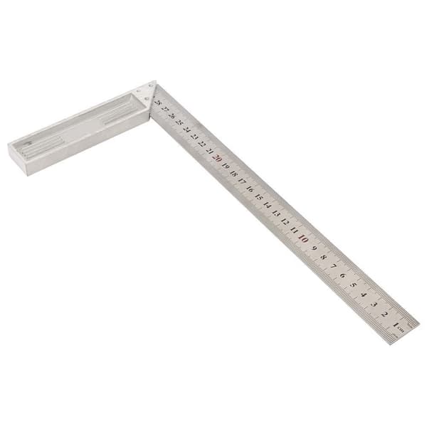 30 cm Aluminium Alloy 90 Degree Right Angle Ruler (Thicker)
