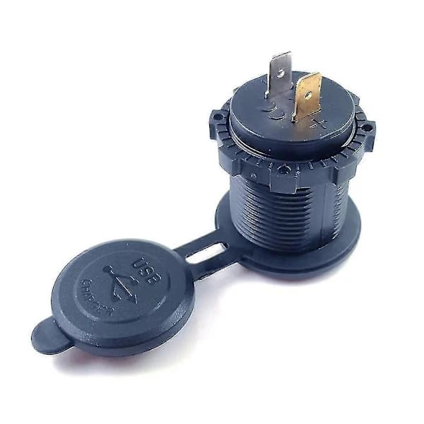 12V-24V Vedenpitävä 3.1A & 4.2A & 4.8A Kaksois-USB-pikalaturi