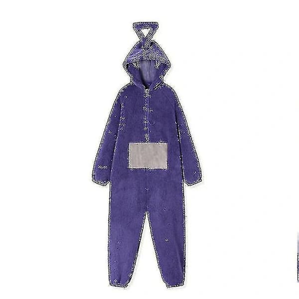 Teletubbies Onesie Pyjamas til Voksne Tyk Koralfleece Grøn grøn s