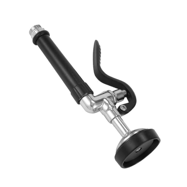 Pre-rinse Spray for Commercial Kitchen Faucets, Chrome Finish (Black)