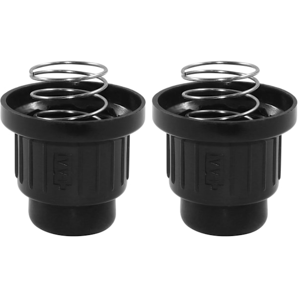 2 st AAA-batteritändarlock med fjädrar 2 st AAA Battery Push Button