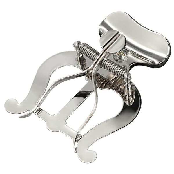 【LD】Adjustable Trombone Marching Lyre with Secure Clamp Mount and Durable Metal Construction Compatible with Marching Band