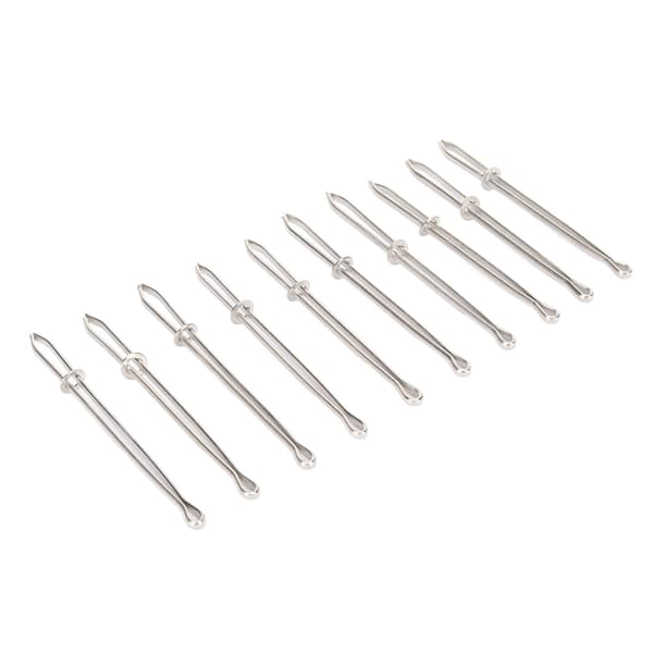 20 Pcs Metal Drawstring Threader Elastic Threader Drawstring Rope Tool Threader for Sewing DIY Tools