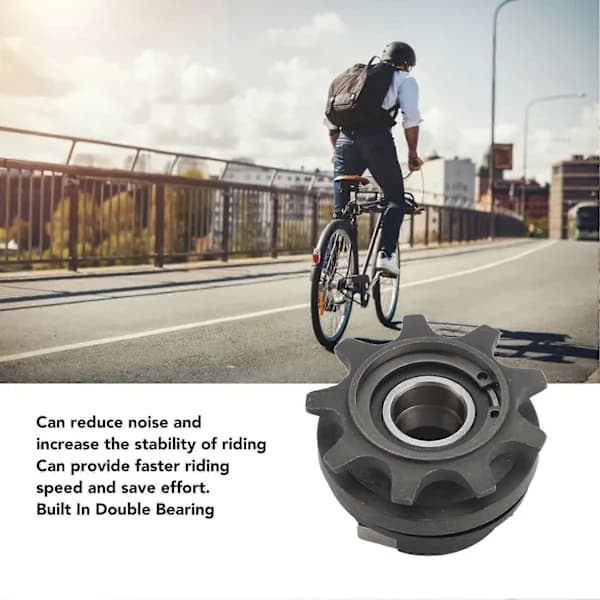 Bicycle Freewheel 9T 12mm Modified Single Speed Sprocket Freewheel For 412 Folding Bike YMQX)