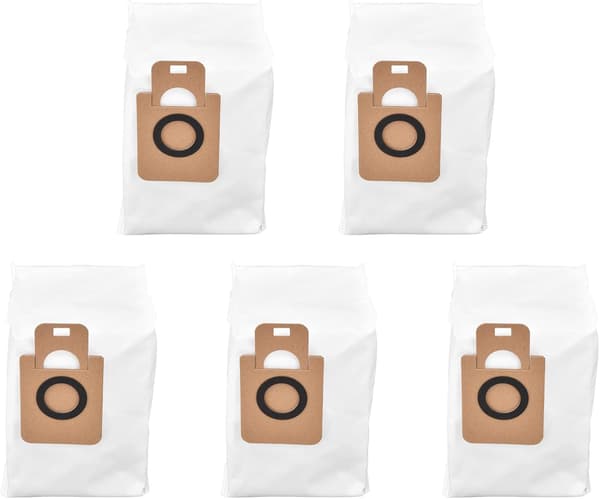 Dream Bot Z10 Pro Avfallspåse 20389 Dreamtech Z10 Pro Påsar 5-pack Dammsugare Soprobot Dammuppsamlingspåse För Bot Z10 Pro L10 Plus
