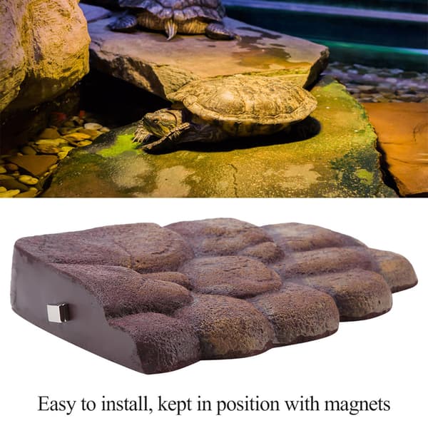 Magnetic Floating Sunning Platform for Semi-Aquatic Animals