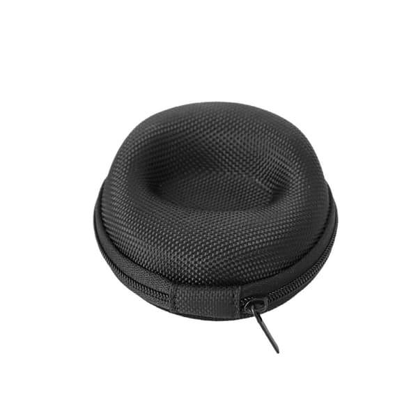 2-pak Rejseetui til Ure, Simple Opbevaringsæsker til Ure med Lynlås til De Fleste Smarture og Armbåndsure