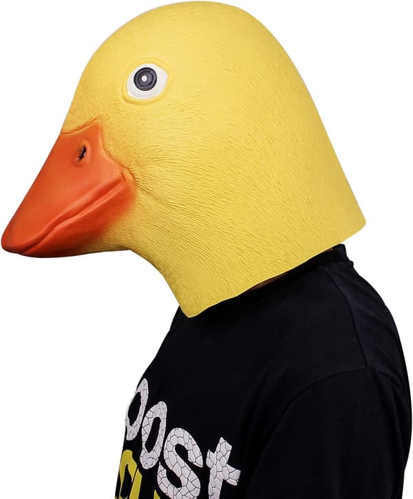 Halloweenmasker Latex Dyrehoveder (ænder) til maskeradefester Ha