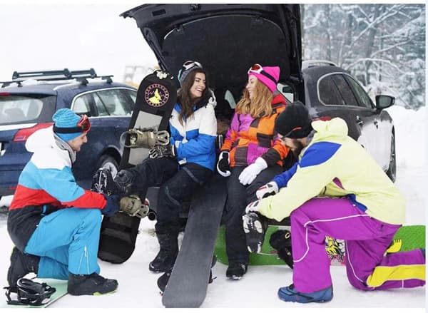 Snowboardväska Kombinationsförvaring och transport 1 Snowboardväska