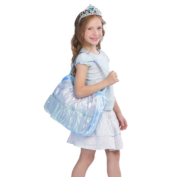 Magic Flip Blå Prinsessekjole 128 - 134 cm