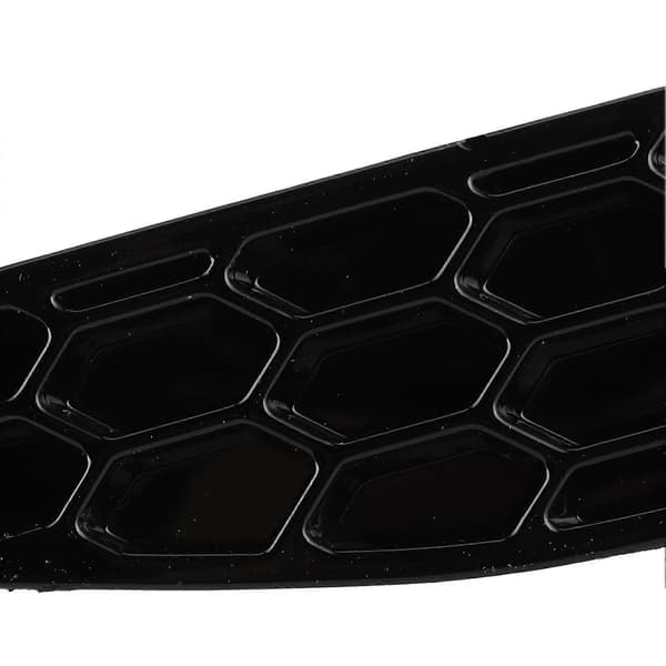 2 stk. blank sort bagkofangerreflektor Honeycomb Delete Sæt passer til MK7 2013-2016