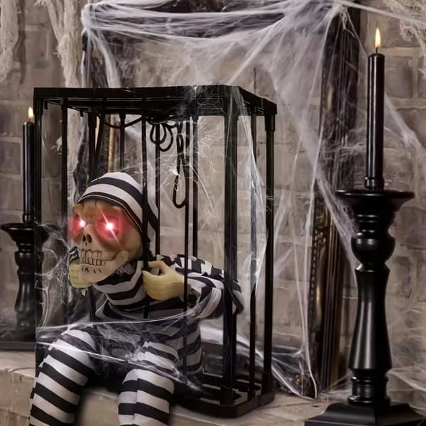 Motion-Activated Screaming Hanging Halloween Decorations for Indoor and Outdoor Use
