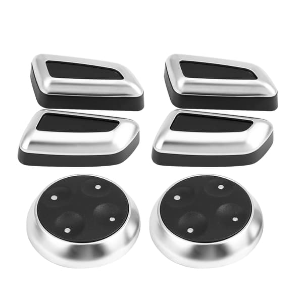 6 stk. justeringsknapp for bilsete, bryterdeksel for A3 A4 A5 A6 Q3 Q5