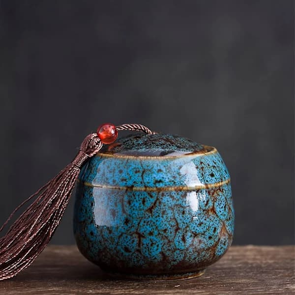 Mini Cremation Urns for Human Ashes - Small Handmade Ceramic Keepsake Urns