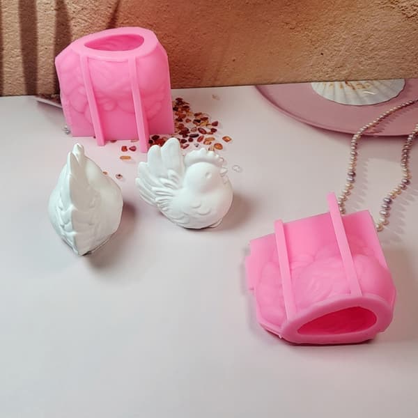 Dyre silikoneforme 3D haneforme gipsforme epoxyharpiksforme