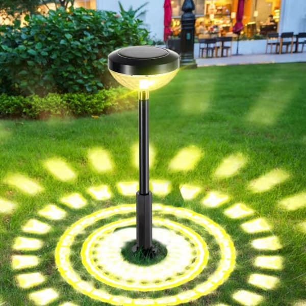 Solcellelampe Udendørs Have, 2 Stykker Udendørs Solcellelampe Have Dekorativ Belysning
