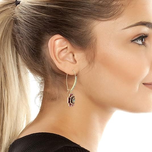 Ros Hængeørering Farve