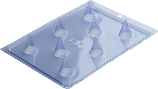 Praline Mold Cones Chocolate Mold - Porto Formas 127 Transparent transparent