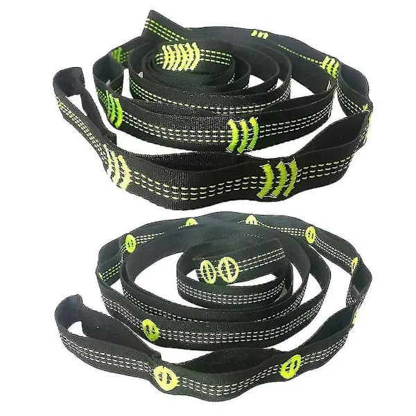 Secure and Robust Hammock Straps, Extra Strong with 1800 kg Weight Capacity, Knot-Free & Adjustable Length, Water-Resistant & UV-Protected