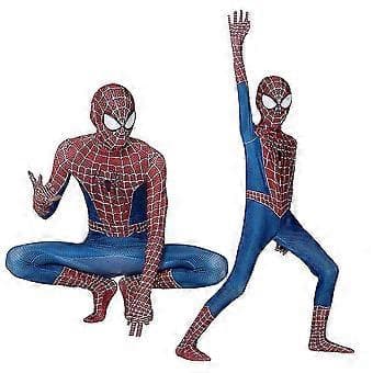 Superhelt Spider-man Bodysuit Kostume Halloween Cosplay Kostumer Spiderman Jumpsuit Voksen (170)
