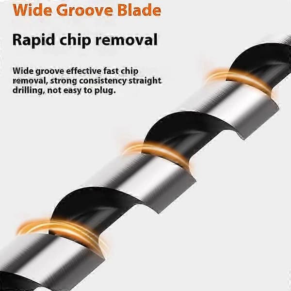 20 x 200 mm Deep Hole Drill Bit with Compatible Length Screw Bit Compatible with Woodworking, Hex Drill Bit Compatible with Electric Drill Bench
