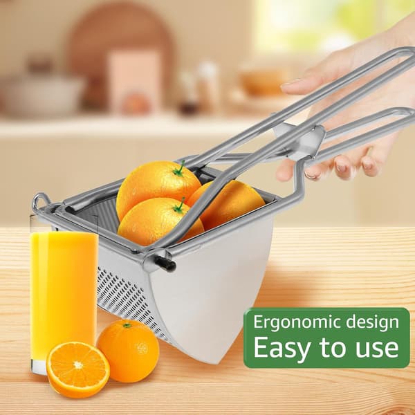 Lemon Squeezer, Stainless Steel Lemon Juicer, Handheld Press, Easy to Use and Clean, Suitable for Lemon Citrus