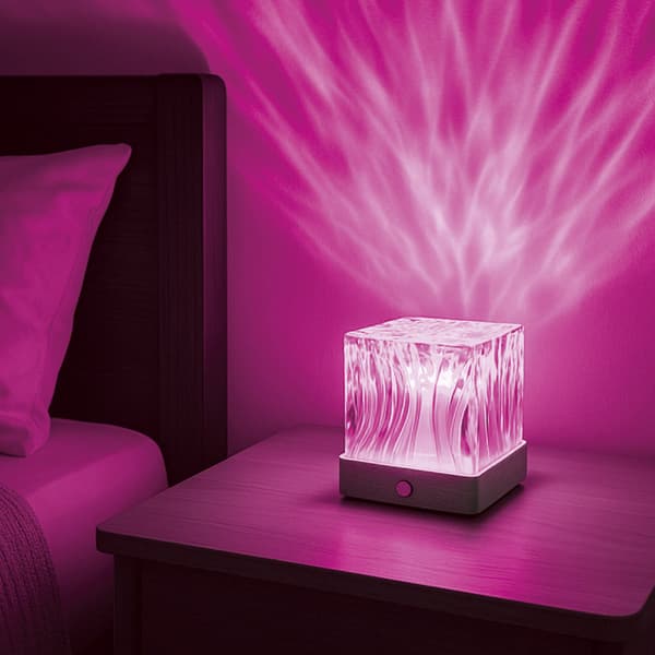 Aurora LED lamp with remote control - 16 colors & USB-C