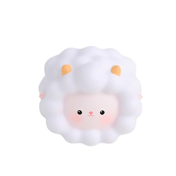 1 pakke lille får blødt legetøj 3D Squishy legetøj stressaflastning S