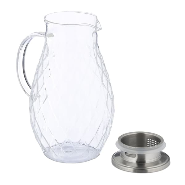 Lasikarahvi kannella 2 l