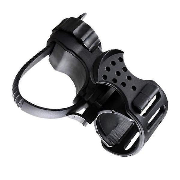 Bicycle Light Mount Holder Handlebar Rubber Bike Light Clip Easy Mount 360 Degree Rotation Adjustable