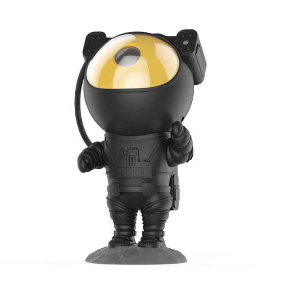 Astronaut Galaxy Projektor Stjernehimmel Natlampe (Sort Guld), Astron