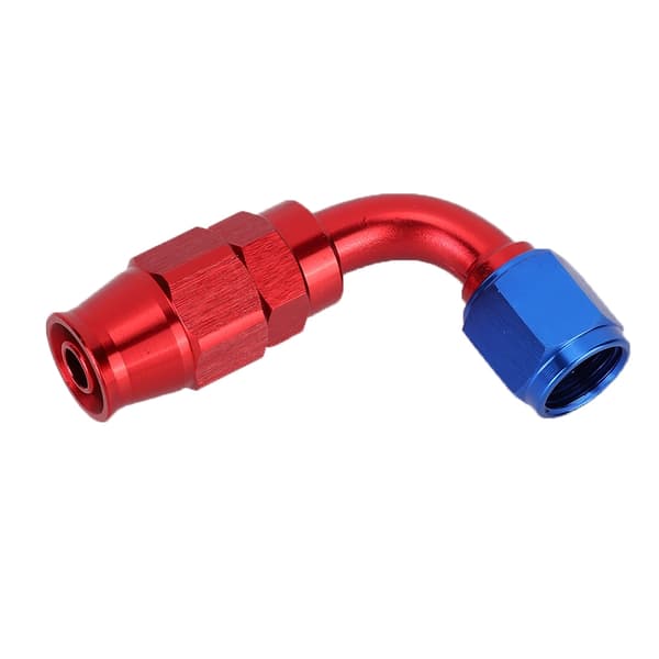 AN6 Hose Fitting Swivel Cooling Oil Fuel Adapter for Teflon 90°