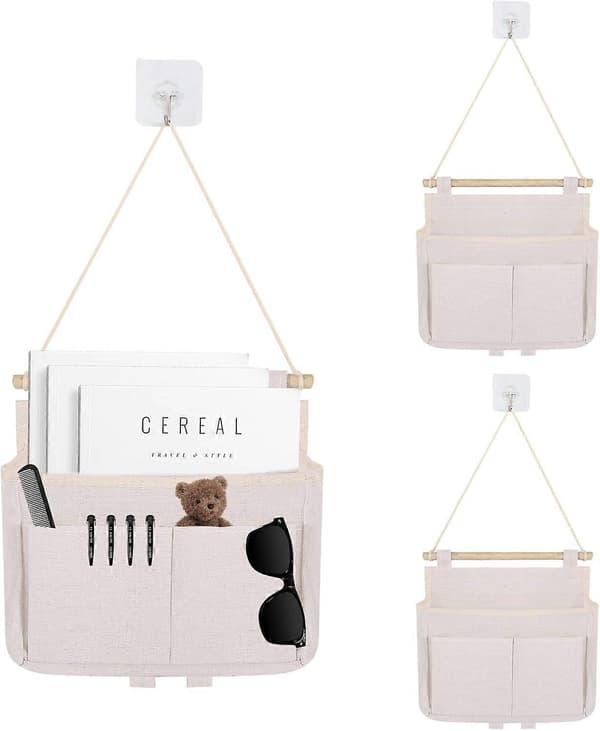 Hanging Storage Organizer 3 Pieces Hanging Storage Bag Bathroom Organizer Hanging Organizer Hanging