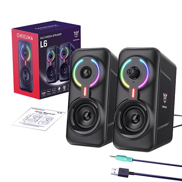 ONIKUMA L6 Multimedie Gaming Højttaler med BT5.0