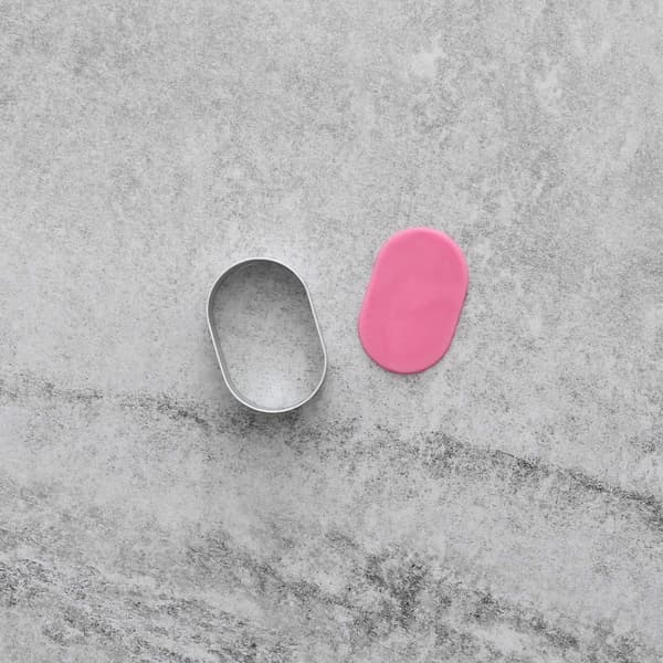 Oval udstikker | Aluminium Silver silver