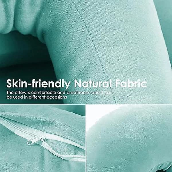 Face Down Pillow | Comfortable Soft Sleeping Pillow with Armhole, Donut Shaped Face Pillow Massage Headrest Facedown Desk Neck Pillow for Nap