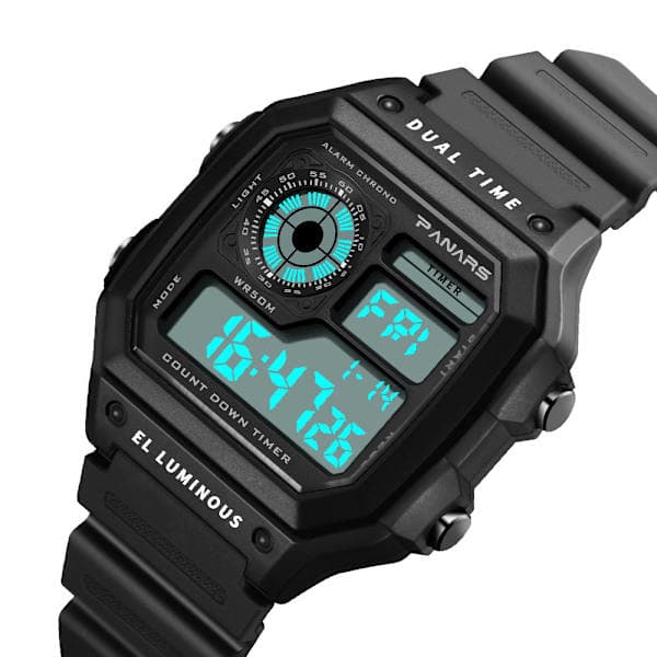 Digitalt Armbåndsur Firkantet