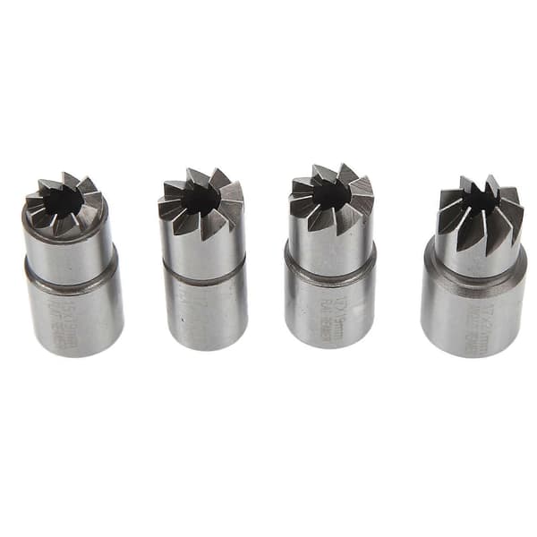 5-piece Diesel Injector Seat Cutter Tool Set High Hardness Robust Practical with Hex Key for CDI Engines