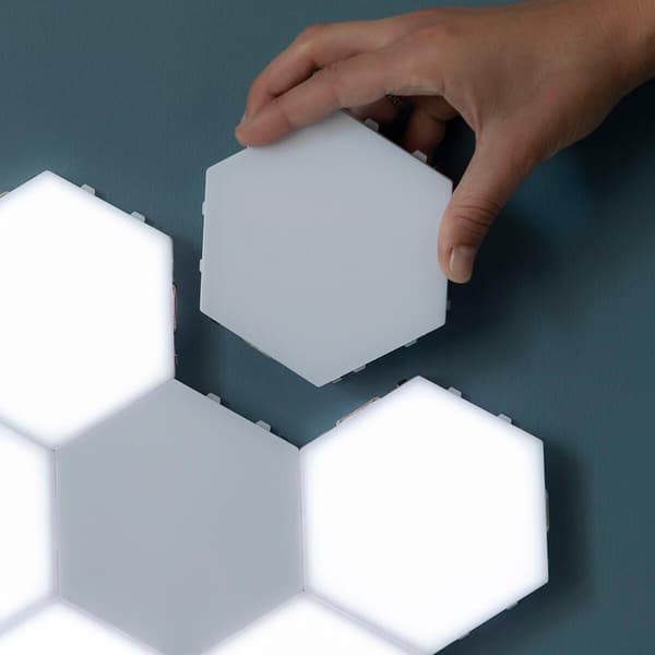 Skab stemning med smarte LED-paneler! Vit white