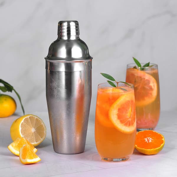 26 oz Martini Shaker Drinkmikser med Innebygd Sil for Bartending – Bartender Shakers i Rustfritt Stål for Blandede Drikker