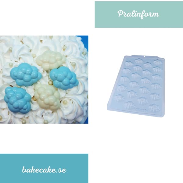 Pralinform Sky Sjokoladeform - BWB 3606 - SP 9654 Transparent transparent