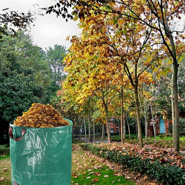Garden Waste Bags 1 pc Reusable Garden Waste Bag Foldable Multifunctional Foldable Garden Leaf Bag Garden Leaf Storage Bin 272L