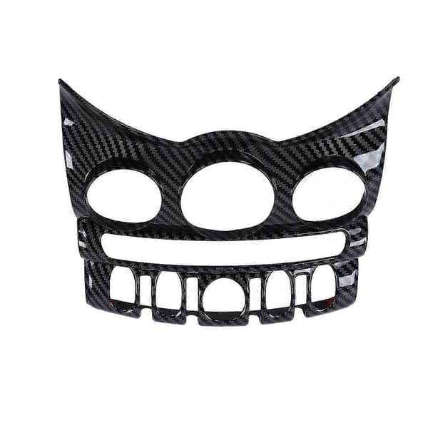 Kulfiberstil Aircondition CD-panelafdækning Erstatning for F55 F56 F57 Hatchback 2014-2021